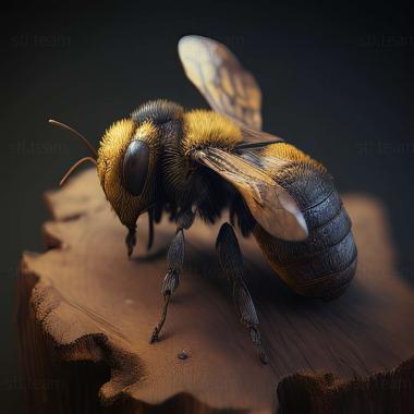 3D model Osmia maritima (STL)